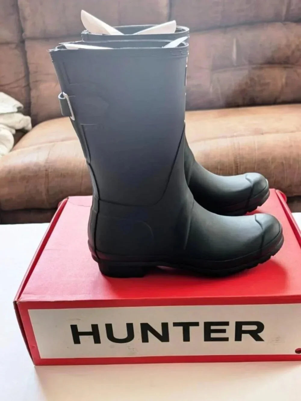 Hunter Women's Original Short Back Adjustable Boot, Size 11 - New